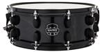 Mapex MPX 14x5.5" Maple Poplar Hybrid Shell Snare Transparent Black Front View